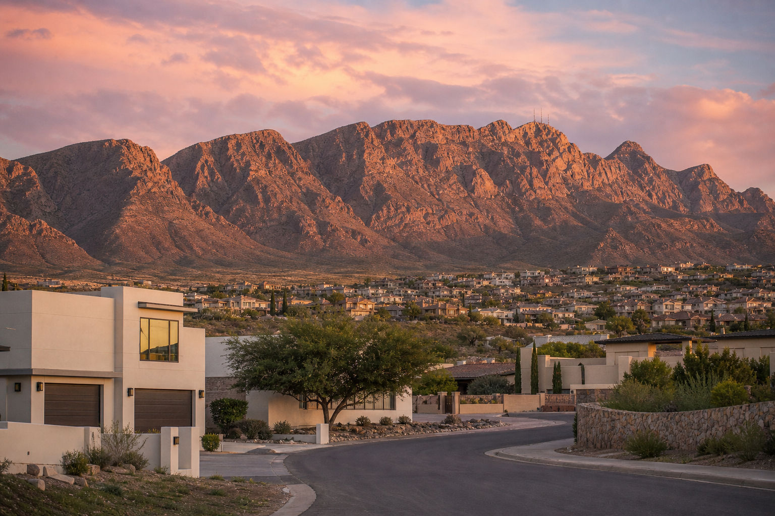 The Franklin Mountains